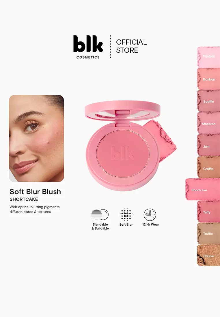 soft blur powder blush - shortcake