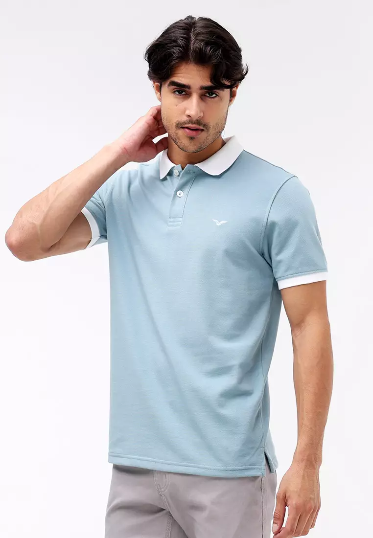 Cvc Collared Shirt Pique
