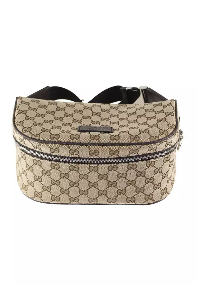 Gucci - Gg-supreme Canvas and Leather Belt Bag - Mens - Beige Multi