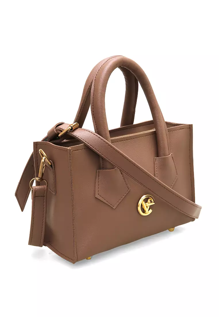 Berly Women's Small Bag Design Casual Pemium Quality - Mocca