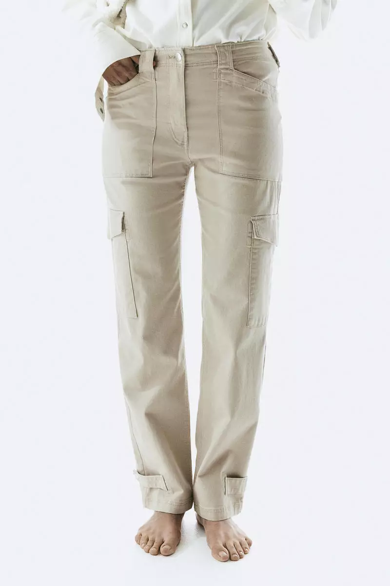 Buy H&M Twill cargo trousers 2024 Online