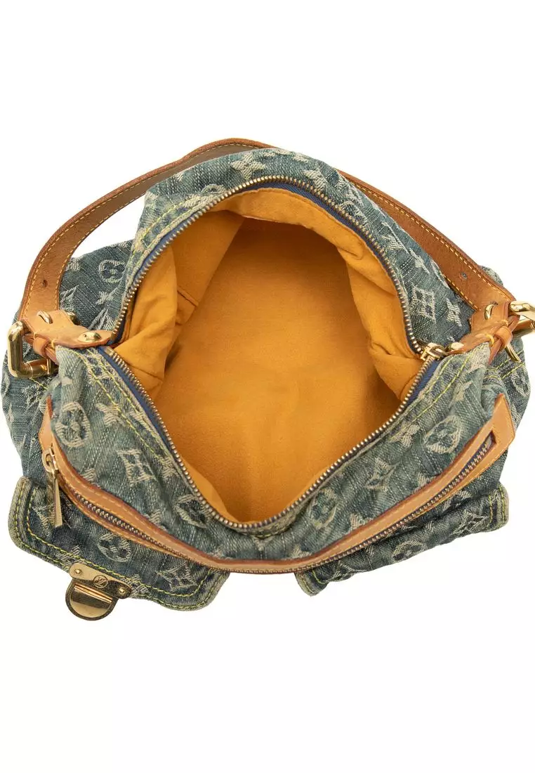 Pre-Loved Louis Vuitton Monogram Denim Baggy Pm