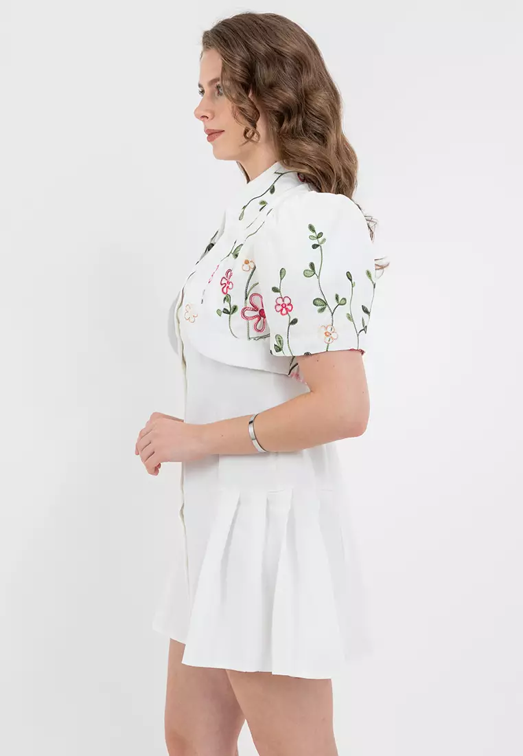 Azali Butterfly Sleeves Filipiniana Bolero