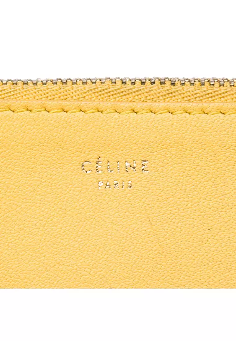 Pre-Loved Celine Bicolor Leather Solo Clutch