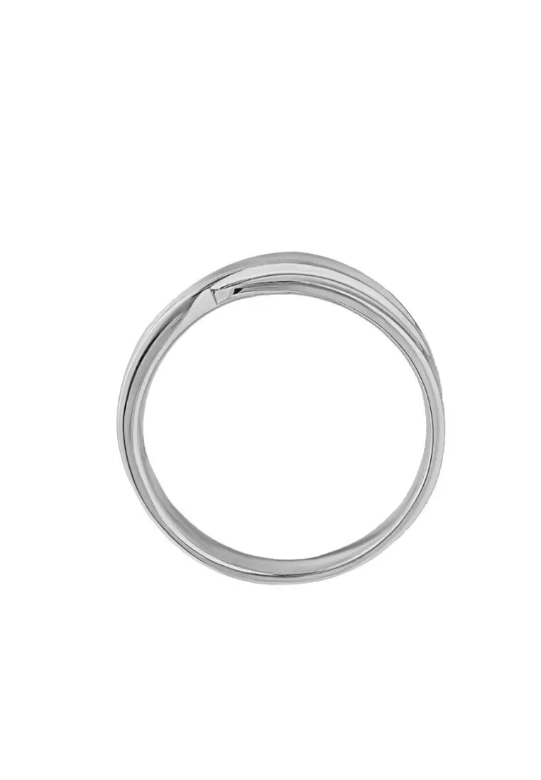 GOLDHEART Confiance, Ring For Him Silver
