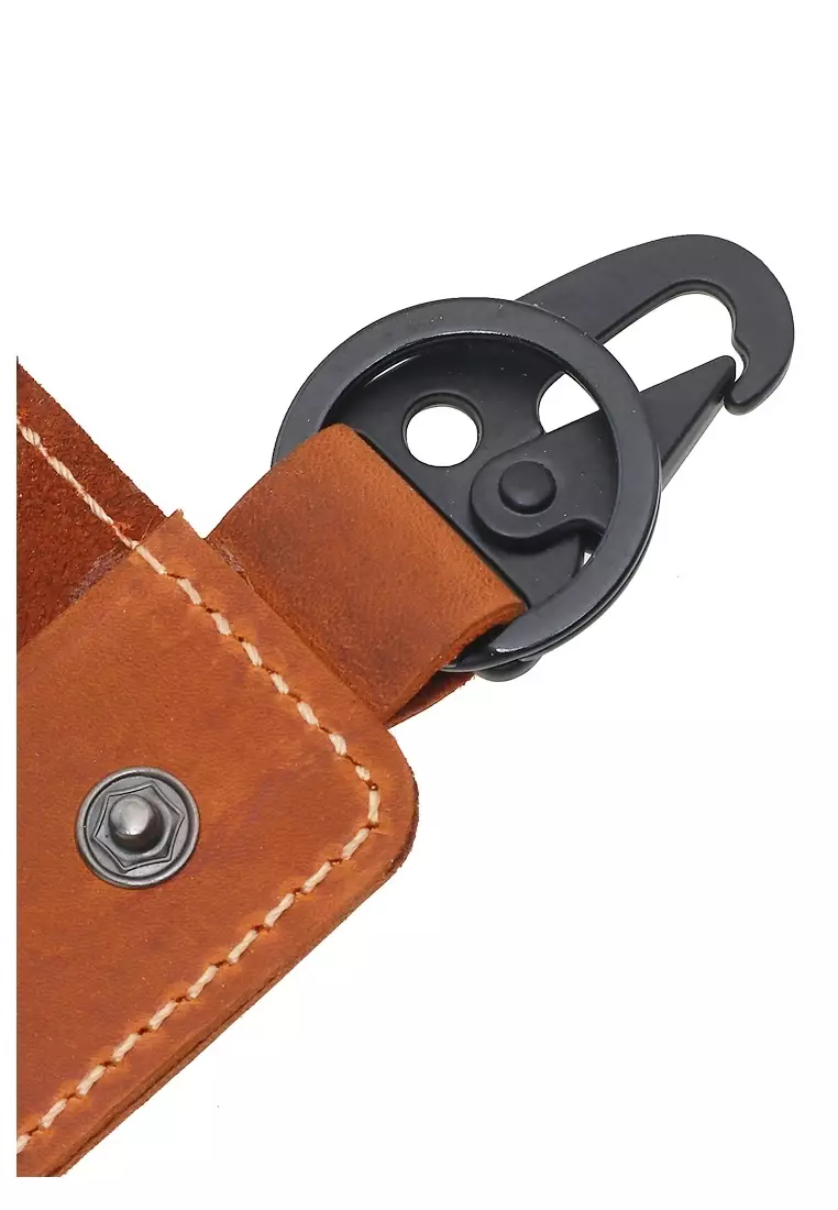 Elgreno Wallet STNK Gantungan Kunci Motor Mobil Handmade Material Genuine Leather 317 ORIGINAL - Tanch