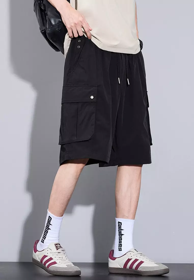 Drawstring Casual Shorts