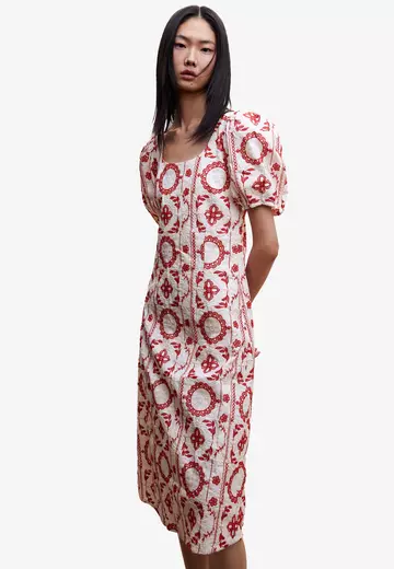 Buy Mango Embroidered Cotton Dress 2024 Online ZALORA Philippines