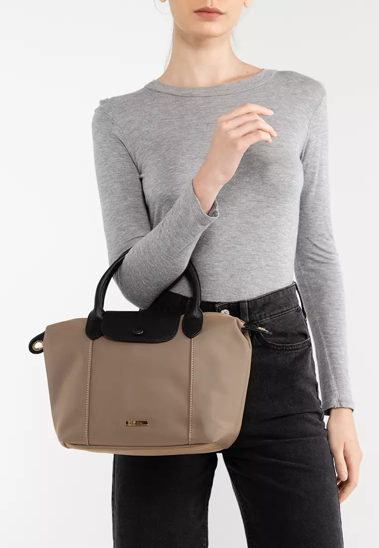 Premium Oxford Nylon Convertible Top Handle Bag