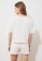 Trendyol white Slogan Pyjama Set 1671BAAFEA529EGS_2