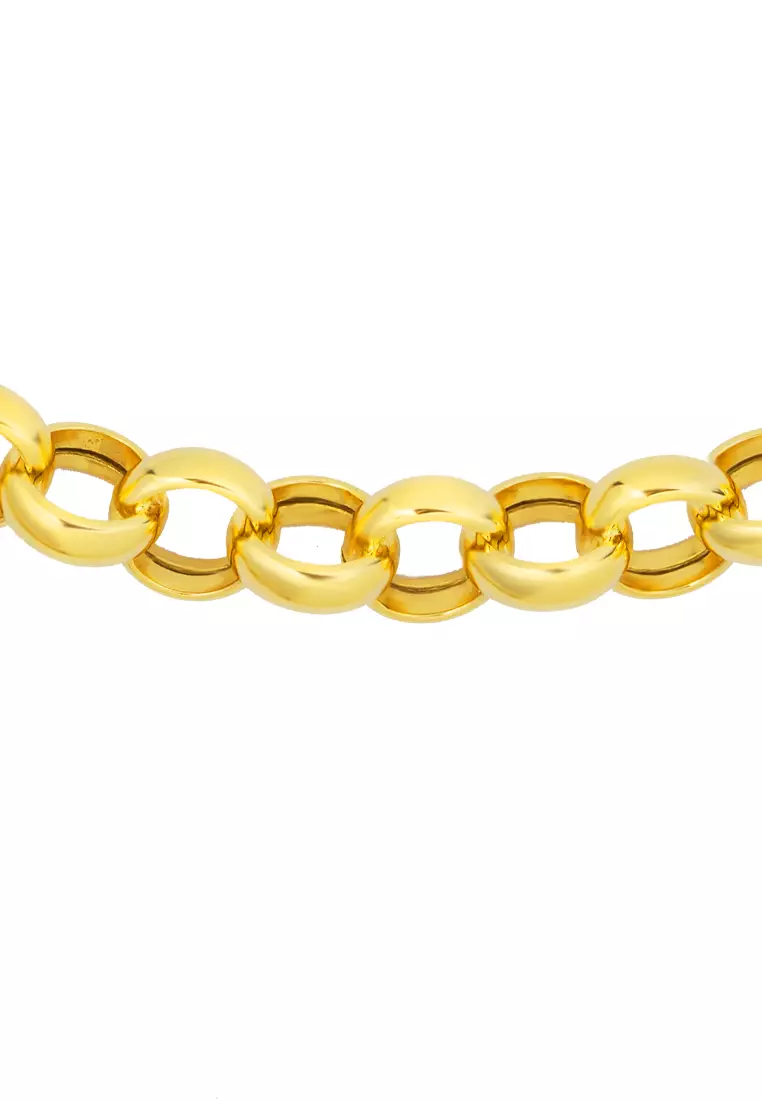 TOMEI Lusso Italia Tied Together Bracelet, Yellow Gold 916