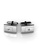 Her Jewellery silver Groove Cufflinks  - Made with premium grade crystals from Austria HE210AC85CJASG_1