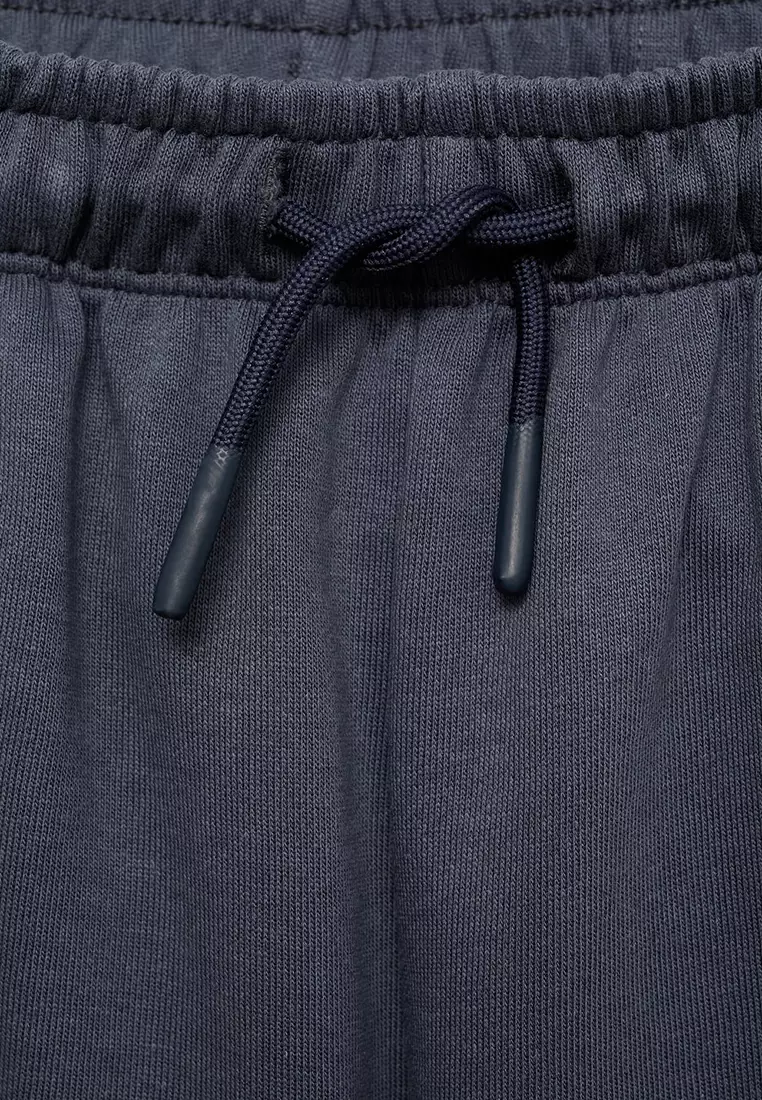 棉運動褲連彈性腰圍