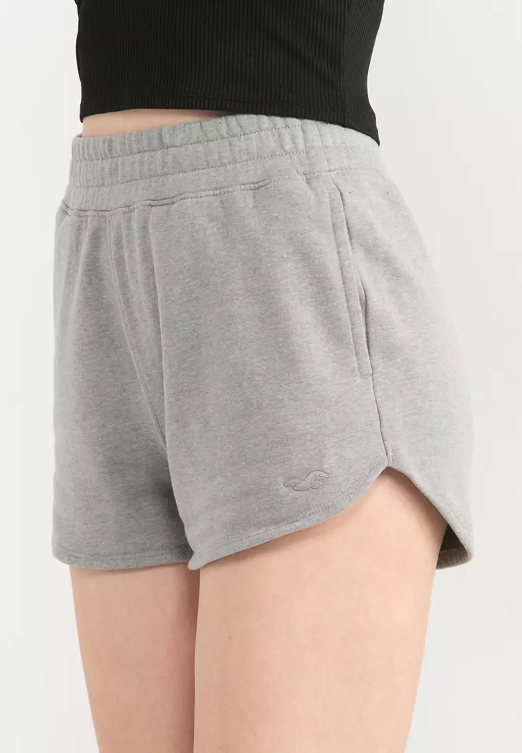 Hollister curved hem shorts clearance