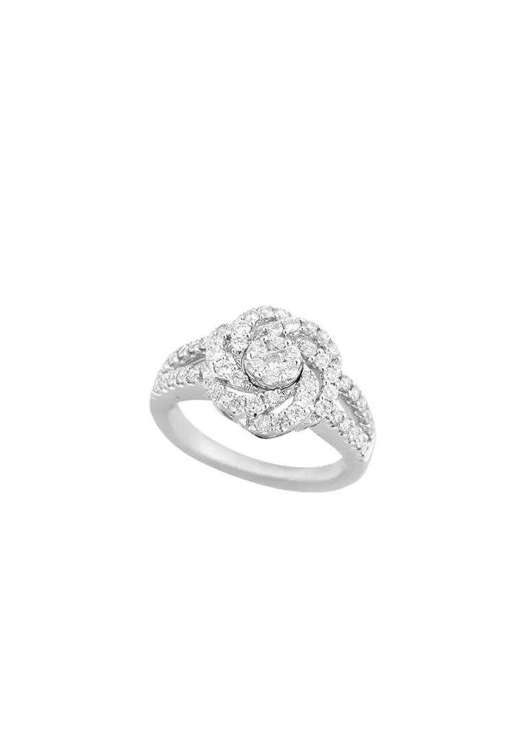 Buy TOMEI TOMEI Ring, Diamond White Gold 750 (DO0125535) 2023 Online ...