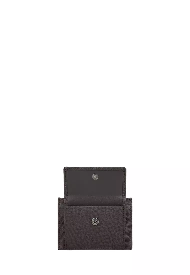 Dark Brown Nico Flat Card Holder