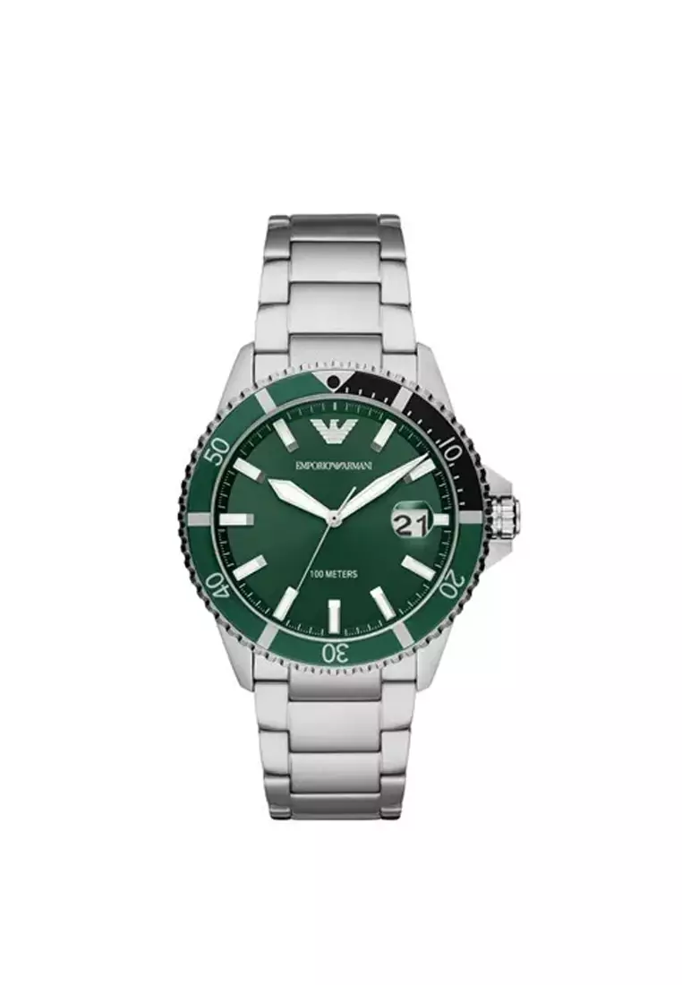 White armani watch sale mens