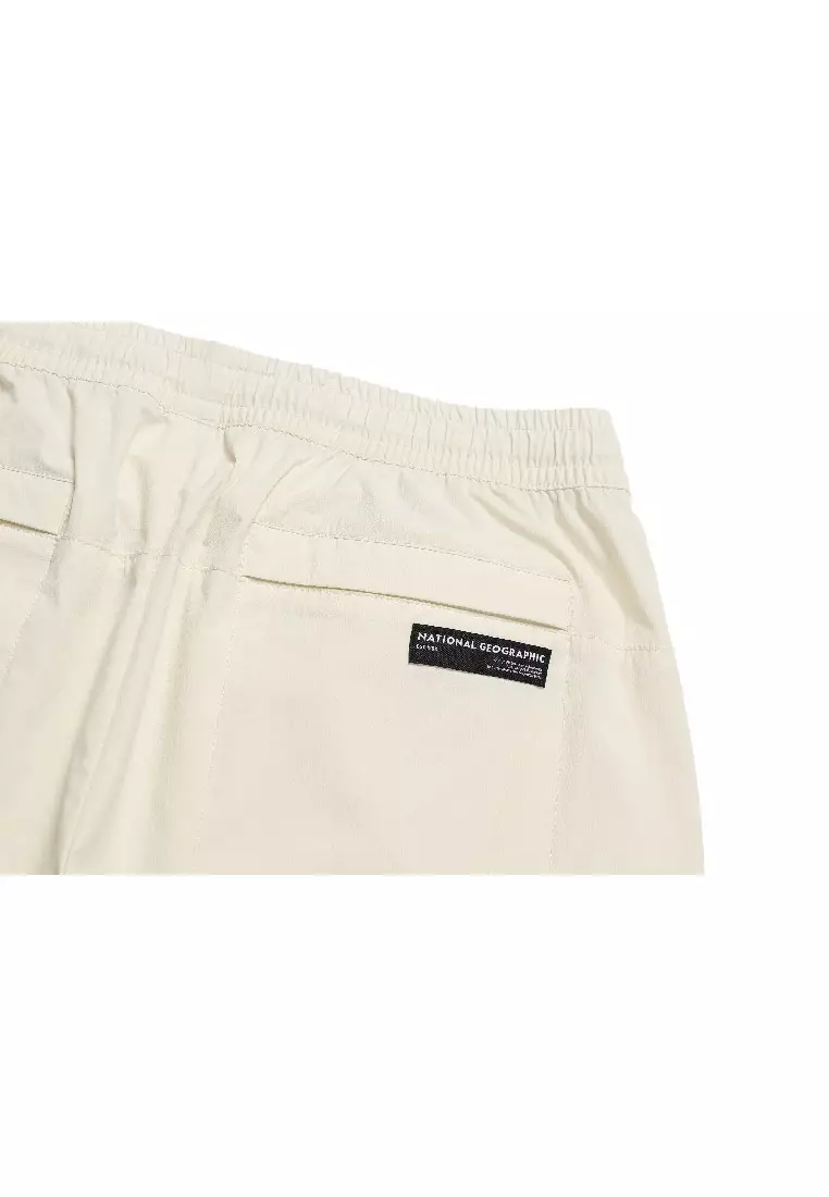 男女同款ADELIE輕便梭織彈性工裝短褲