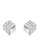 SO SEOUL silver Sequoia Cubie Rubik Stud Earrings 246F3AC31BB986GS_1