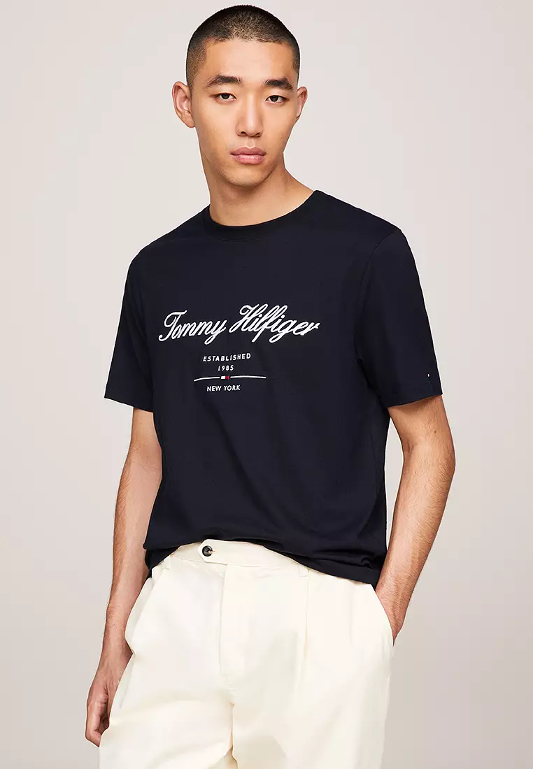Embroidery Logo T-Shirt - Tommy Hilfiger