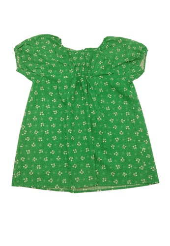 RAISING LITTLE green Xusta Dress 2F327KA8B54C04GS_1