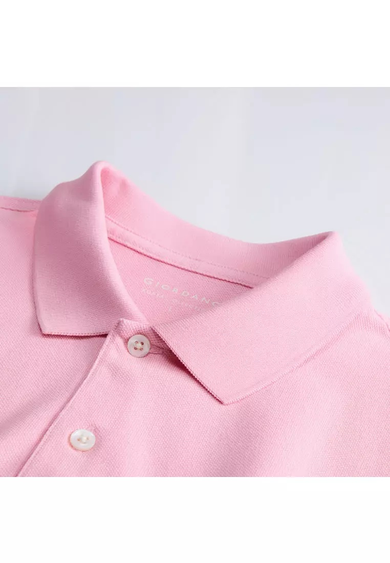 Korea Collection Men's 100% Cotton Short Sleeve Polo 01015514