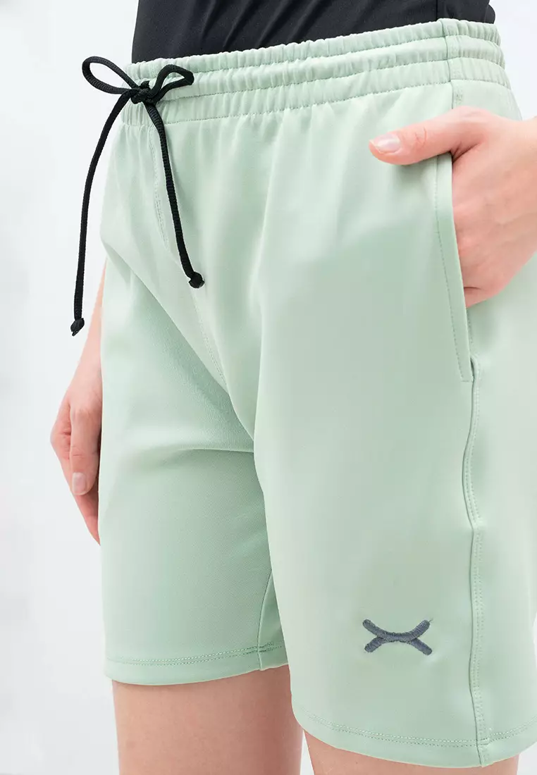 FLEXZONE Women Sports Short Pants Marathon 2.0 Series Mint