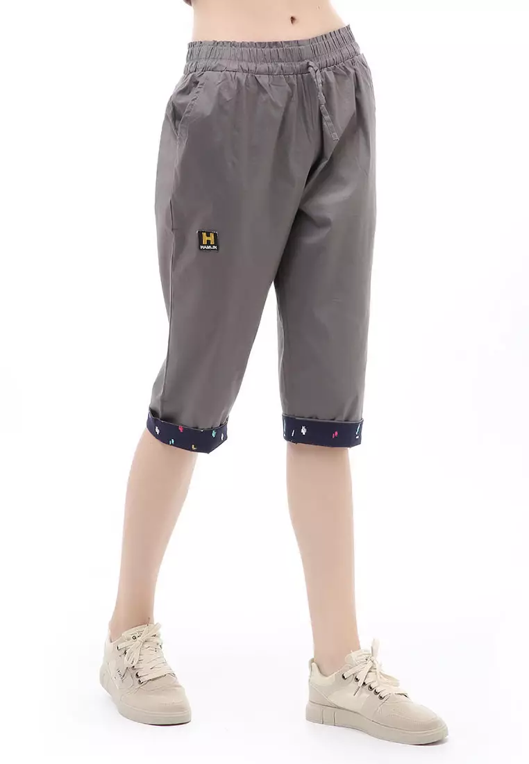 Madoc Short Pants Celana Pendek Kasual Wanita Model Stik Balik Comportable Material Cotton ORIGINAL - Gray