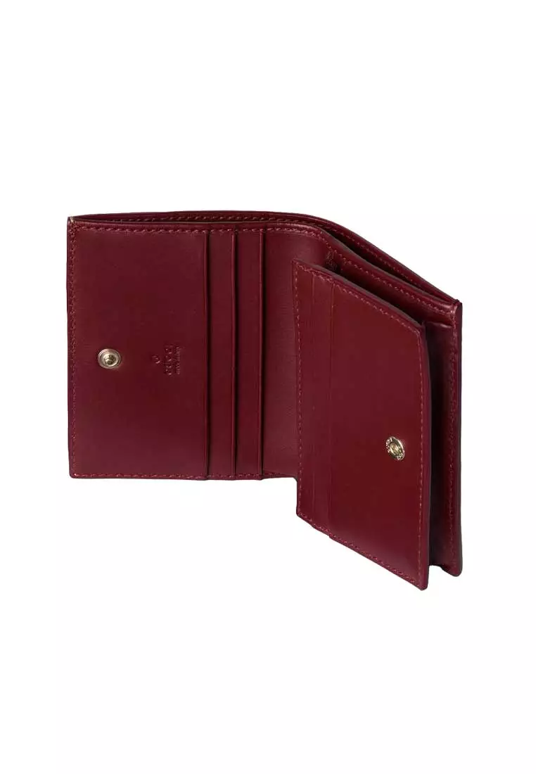 GG Icon Owl Women's Bifold Wallet 818767