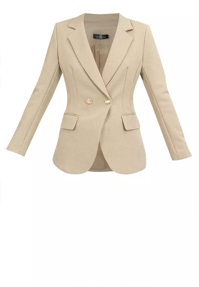 Tailored Double Breasted Blazer
