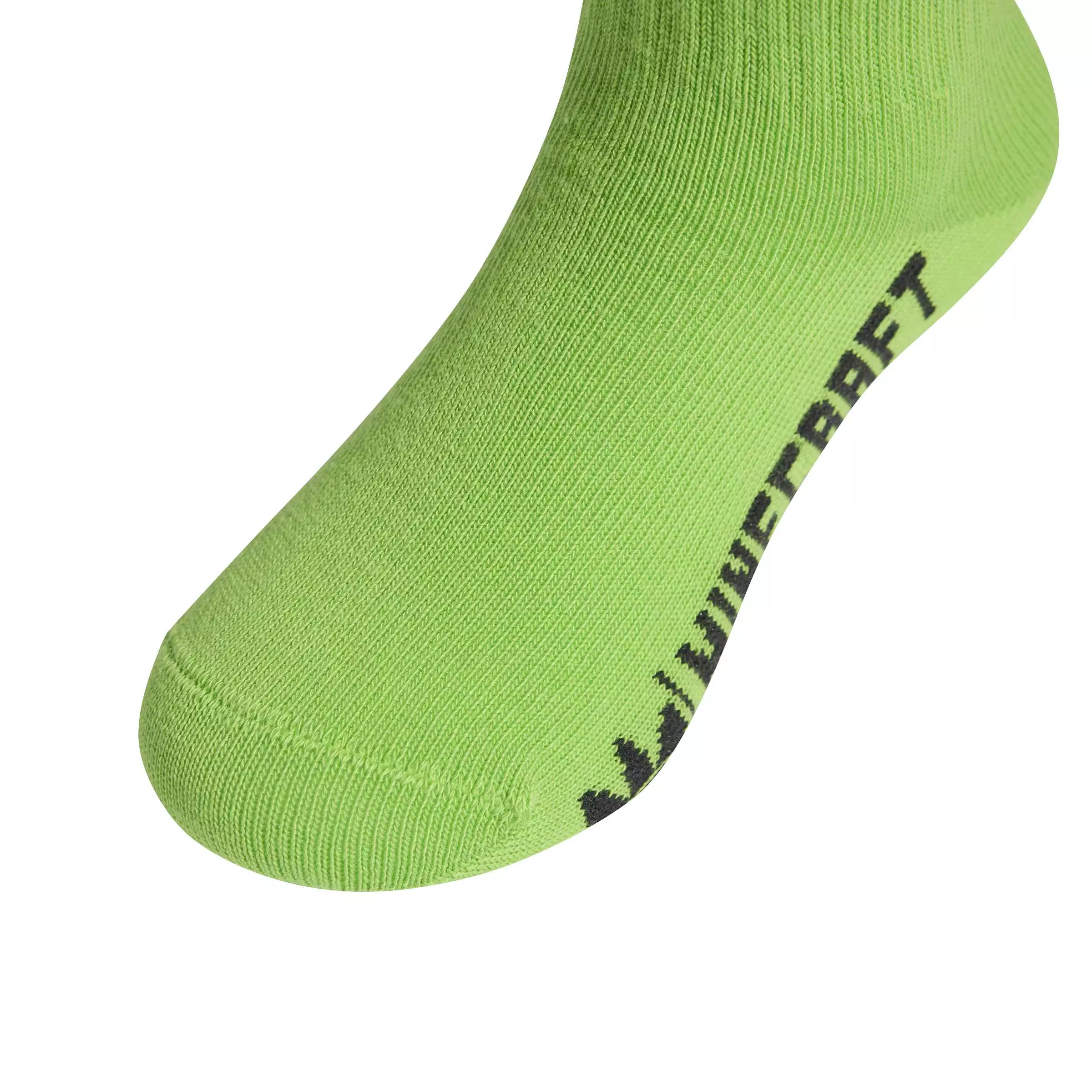 ADIDAS Minecraft Crew Socks K4857 - Kaos Kaki (Hitam)