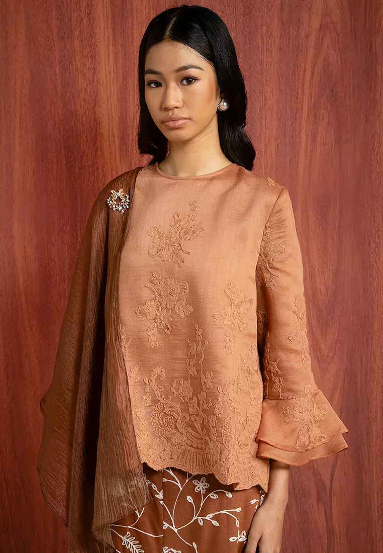 CHLOE KURUNG KEDAH SET WITH SHAWL