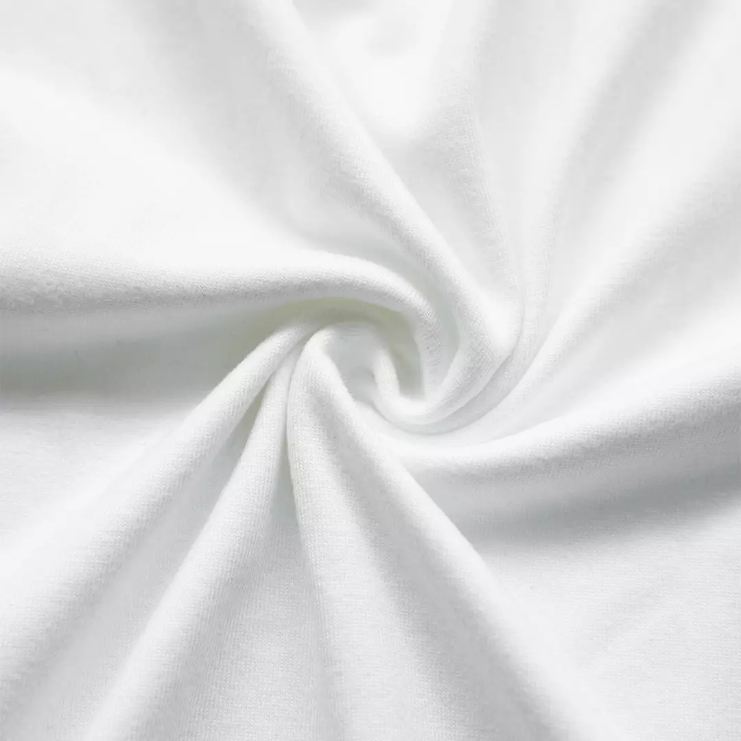 Kale Silky White/ T-Shirt Pria polos lengan pendek / Unisex