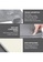 HOUZE grey HOUZE - Memory Foam Mat (Dim: 60x40x1.2cm) Grey Color 60088HLC0569FFGS_3