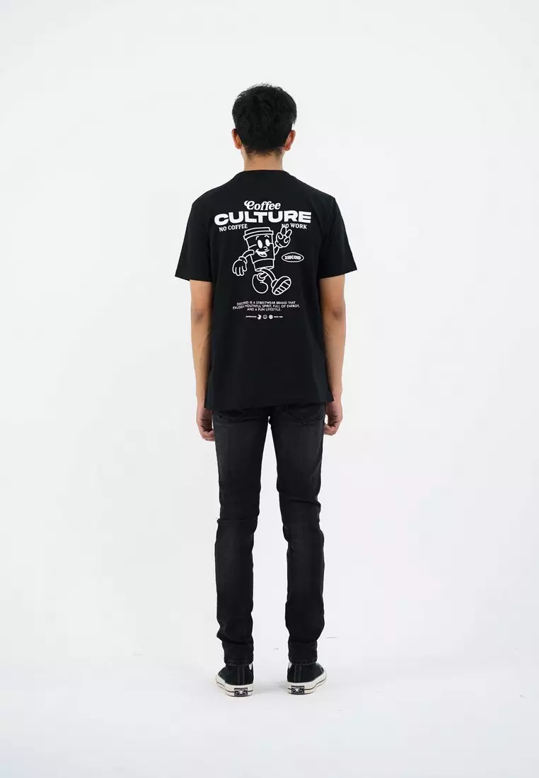 3Second Men's T-Shirt Short Sleeve Regular Fit Cotton Alpha OL-C210425