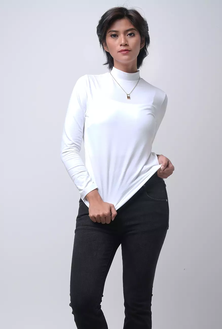 Kaos Inner Wanita Renata Offwhite