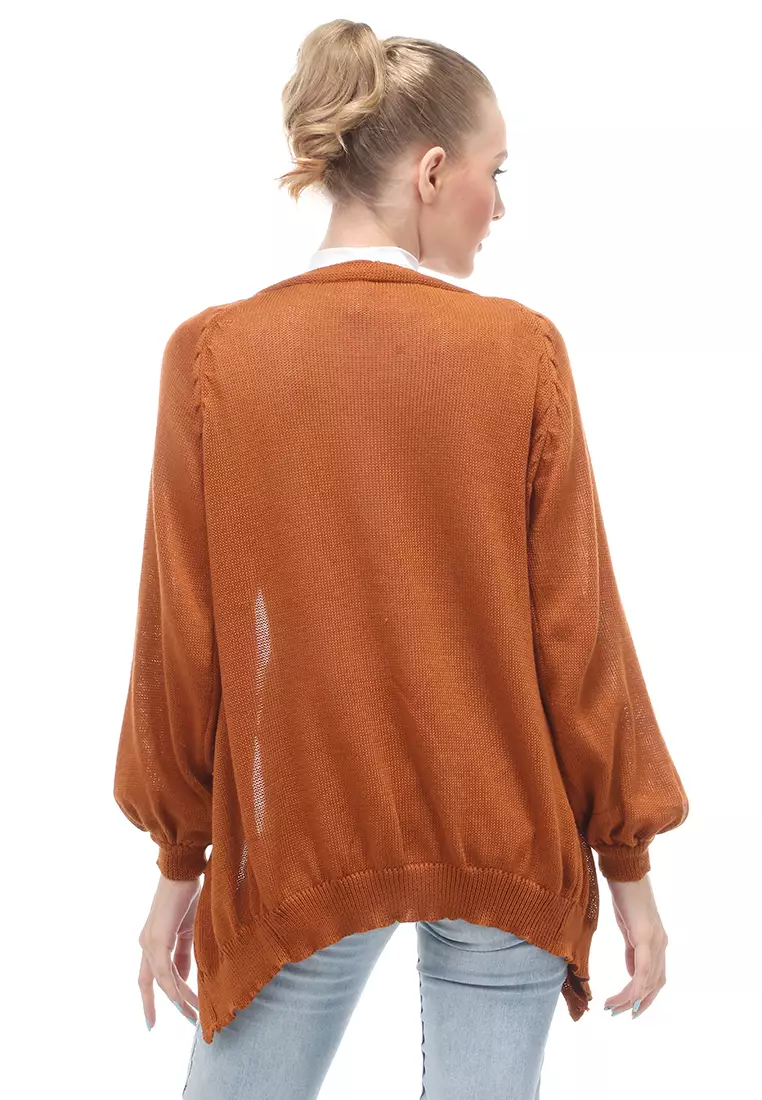 Cardigan Fashion Wanita Loose Fit Design Kasual Premium Quality - Bata