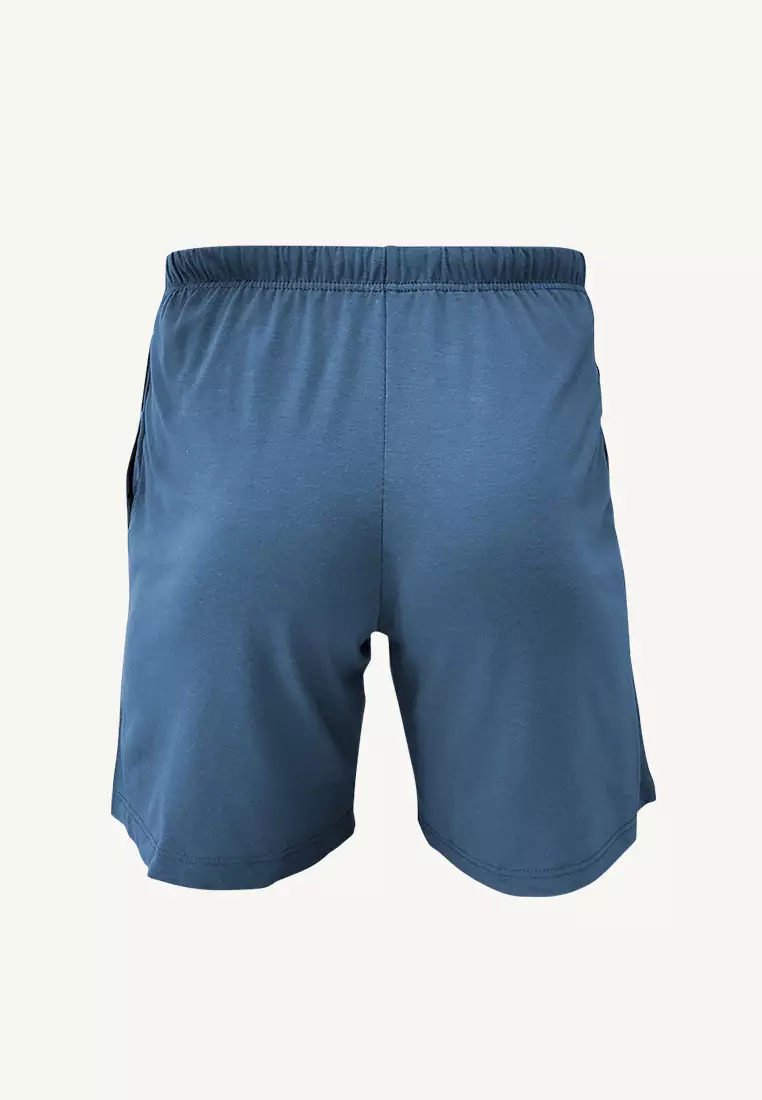  Premium Cotton Casual Drawstring Shorts with Pocket Hagen - Denim (SinglePack)