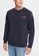 ESPRIT navy ESPRIT Sweatshirt with a colourful embroidered logo 0E374AA3C87298GS_1