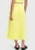 ESPRIT yellow ESPRIT Pretty Pleats Midi Skirt 15E6BAA421DB85GS_2