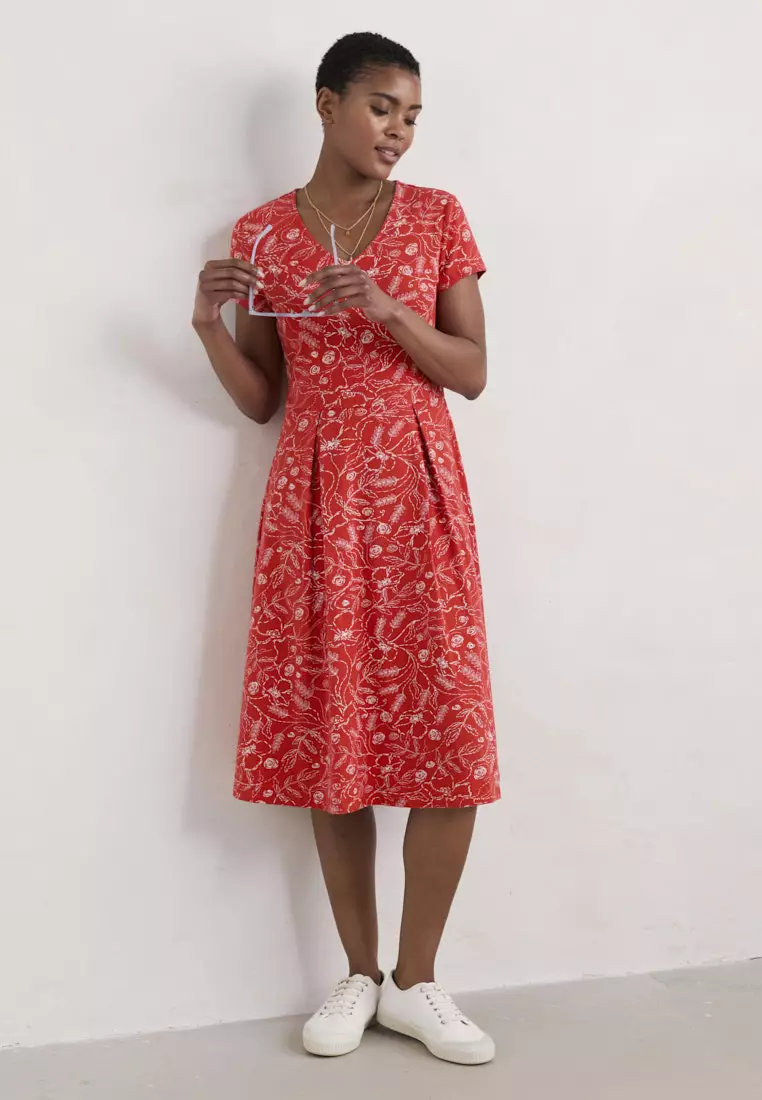 Buy Seasalt Cornwall Seasalt Cornwall Petite Red Pier View Dress 2025 ...