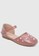 Milliot & Co. pink Ariel Ankle Strap Pearls Ballerinas 5BFCDKS1B8775FGS_2