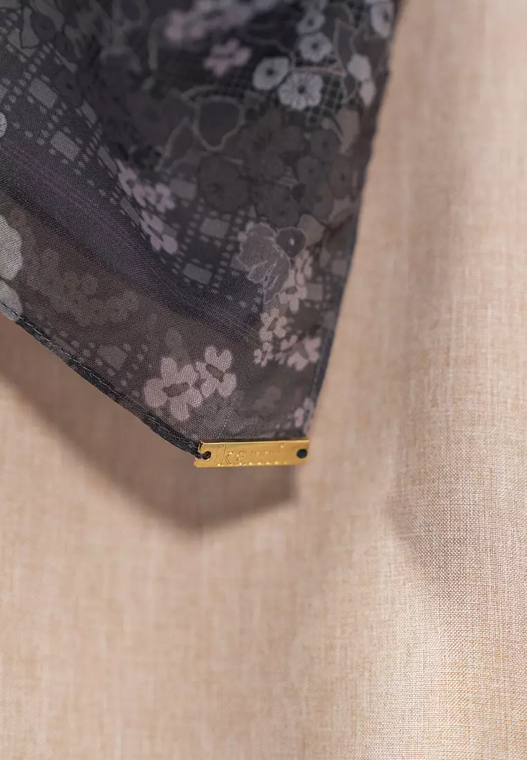 Kami Ola Signature Scarf Grey