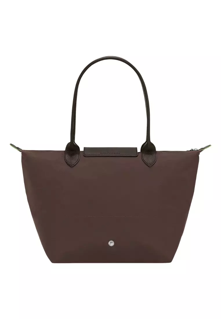 Longchamp Le Pliage Green M Tote bag Mocha