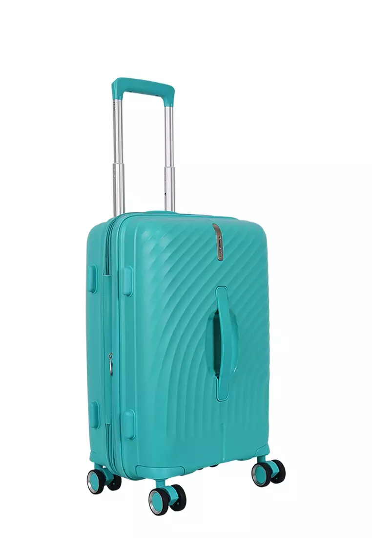 Travel Time Koper PP TRUNK 20 inci HY827-20 Ice Blue