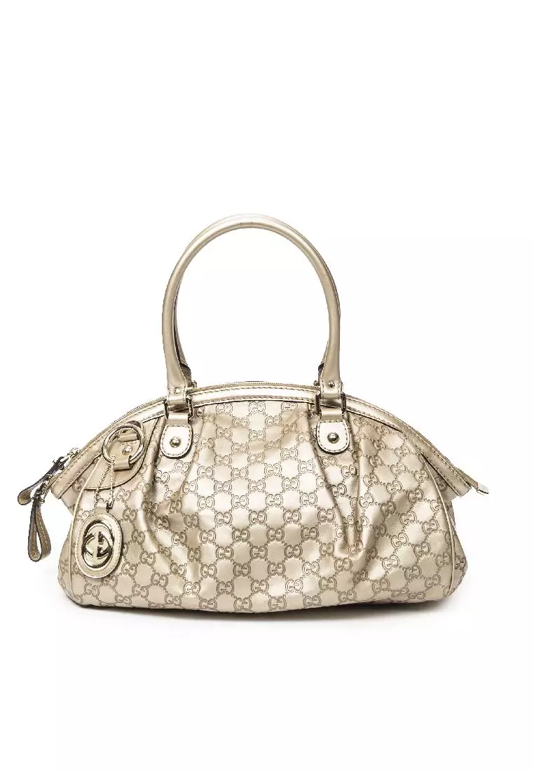 Buy Gucci Pre loved Sukey Boston 2023 Online ZALORA Singapore