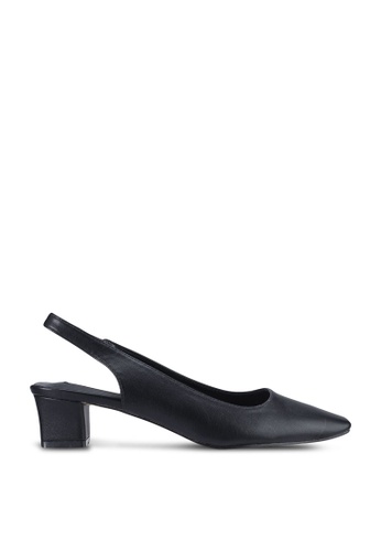 low block heel slingback