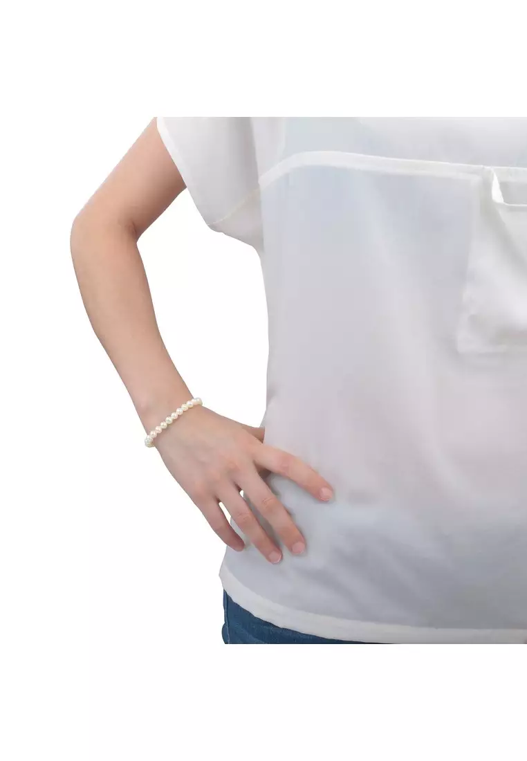 Morellato Perla 16 + 4 cm Women's Silver 925 Pearls Bracelet SANH06