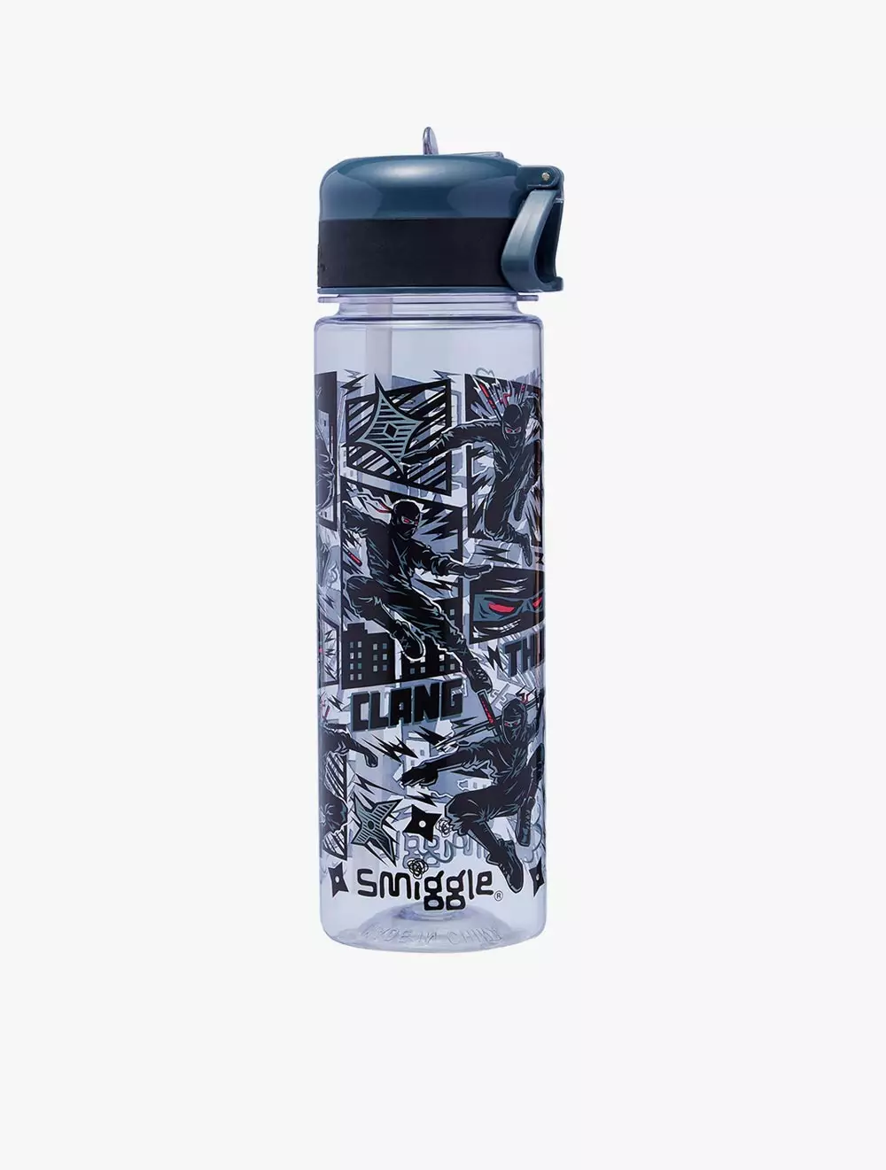 Smiggle Realm Plastic Drink Bottle 650Ml - IGL458111BLK