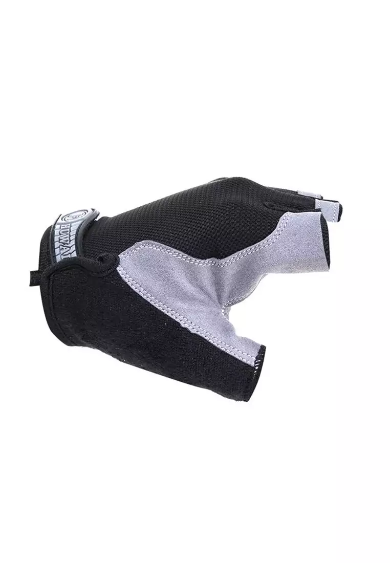 Decs Sports Glove Sarung Tangan Sepeda Cycling Gloves Half Finger Material Mesh ORIGINAL - Black